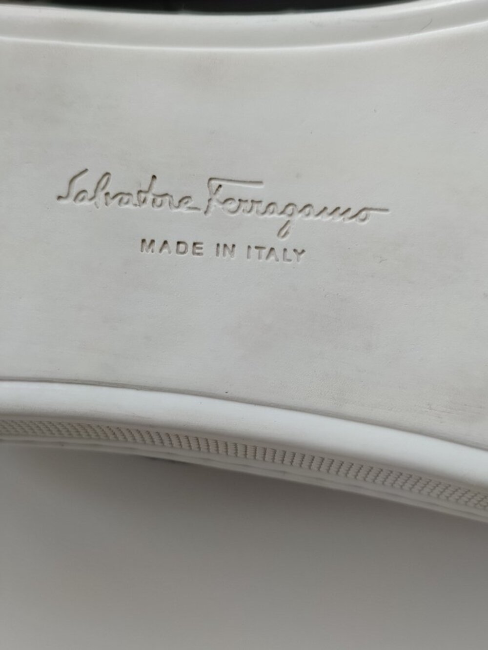 Ferragamo Rufina Floral Quilted Leather Ballerina Sneaker Flats 9C - Picture 10 of 13